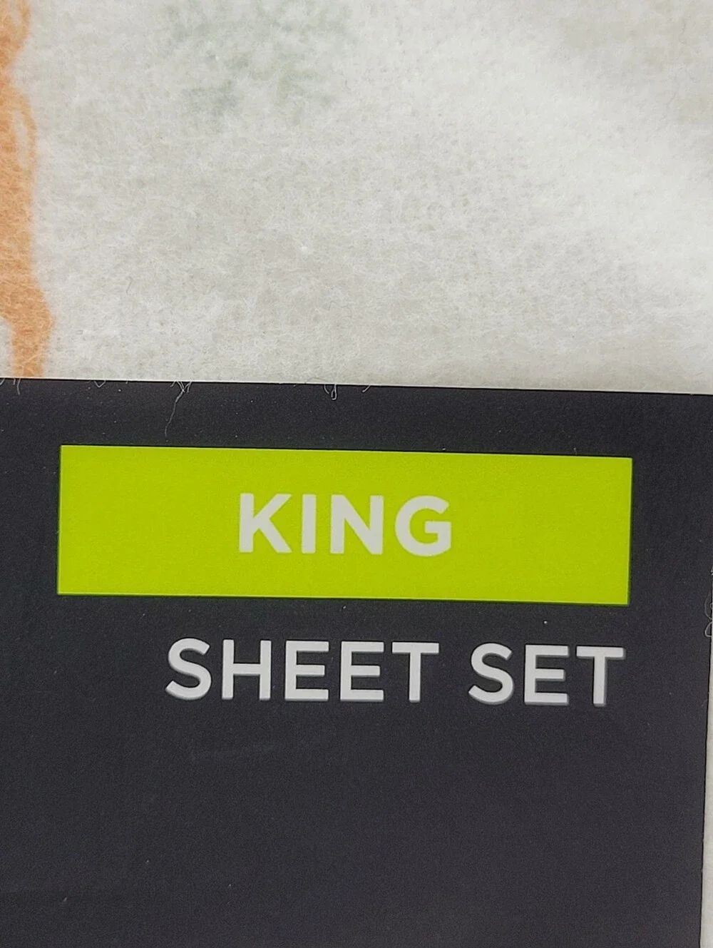 Cuddl Duds Heavyweight Flannel Sheet Set Reindeer Santa Print KING Size NEW